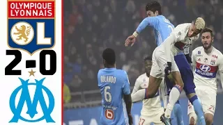 Lyon vs Marseille 2 - 0 ● Resume All Goals &  Highlights Goles ●  17  Dec 2017  ●