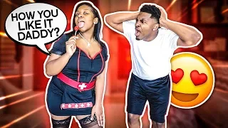 I WORE A SCANDALOUS HALLOWEEN COSTUME TO SEE HOW MY BOYFRIEND WOULD REACT!!