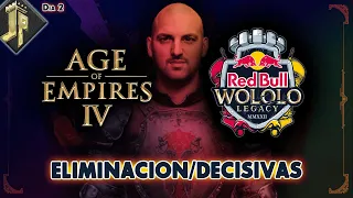 AGE OF EMPIRES 4 - Red Bull Wololo Legacy - Eliminación [Dia 2] #aoe4 ​