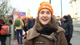 Junior doctors strike 26 February 2024