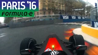 Paris Onboard Hot Lap - Stephane Sarrazin - Formula E