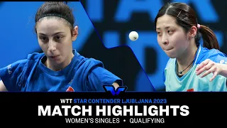 Lam Yee Lok vs Ozge Yilmaz | WS Qual | WTT Star Contender Ljubljana 2023