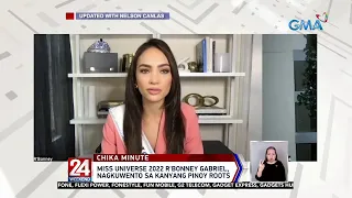 Miss Universe 2022 R'Bonney Gabriel, nagkuwento sa kanyang Pinoy roots | 24 Oras Weekend