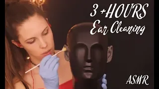 3+ Hours Of Intense Ear Cleaning & Ear Shaving - ASMR