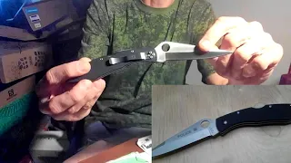 spyderco police реплика