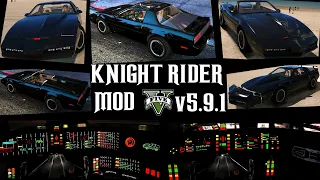 Knight Rider Mod GTA 5 - Updates in v5.9.1