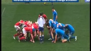 Scrums - Illegal Positioning