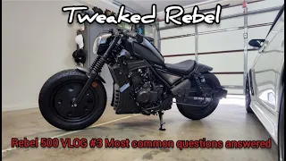 VLOG#3 HONDA REBEL 500 CUSTOM WE NEED TO TALK ABOUT THIS!