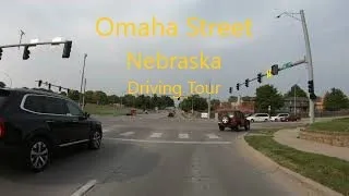 Drive Tour, 168th Street, Omaha, Nebraska, USA