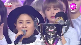 RED VELVET 1ST WIN WITH BAD BOY 070218 SHOW CAMPITION