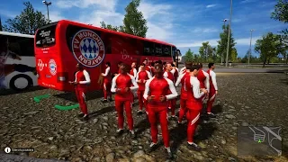 Nuevo DLC Equipos de Fultbol | #1 Bayern Múnich Transportando al Equipo | Fernbus Simulator