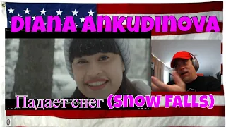 Диана Анкудинова (Diana Ankudinova) - Падает снег (Snow Falls) HQ, English subtitles - REACTION