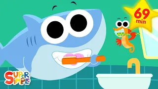 Finny The Shark Week! | Children's Music Compilation | Super Simple Songs