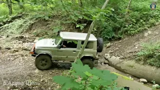 Off-road 4x4 маршрут по бездорожью, Горячий Ключ - Фанагорийское - Поднависла - Афапостик.