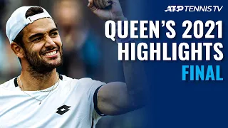 Matteo Berrettini vs Cameron Norrie | Queen's 2021 Final Highlights