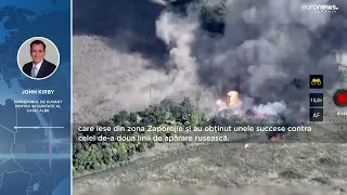 Ucraina a atacat din nou podul Kerci. Rusia susține că a interceptat trei drone maritime