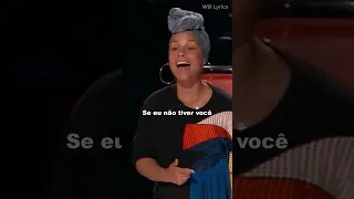 Alicia Keys singing If I Ain't Got You for Lauren - The Voice - LEGENDADO