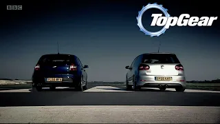 BMW 130i vs GOLF R32 DRAG RACE Top Gear | 4K 60fps AI Upscale #topgear #thegrandtour