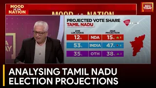 Election Projections Indicate A Shift in Tamil Nadu Vote Share | Rajdeep Sardesai & Rahul Kanwal