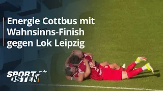 Energie Cottbus mit Wahnsinns-Finish gegen Lok Leipzig | Sport im Osten