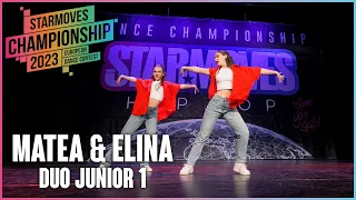 Matea & Elina | DUO JUNIOR 1 | Starmoves Championship 2023