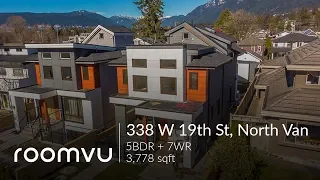 New & Spacious 5BR 7WR House for Sale in North Vancouver