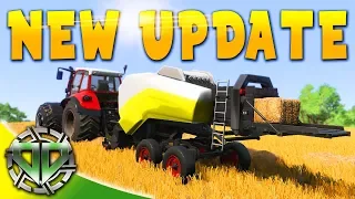 FARMER'S DYNASTY : NEW TRACTOR, BALER, AND QUESTS! : NEW UPDATE :  FARMER'S DYNASTY GAMEPLAY