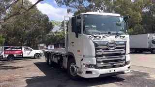 Hino 700 Series 6x4 FS 2848 Steel Tray Truck Hino Sydney Australia