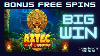 Aztec Powernudge | bonus free spins (BIG WIN!)