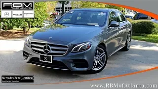 Used 2019 Mercedes-Benz E-Class E 450 4MATIC Sedan  ATLANTA, GA U15340 SOLD!