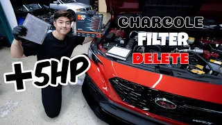 Will the Charcoal Filter delete + K&N filter give you more power? | 2022 SUBARU WRX