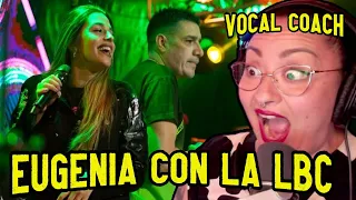 La LBC y EUGE Quevedo😮LA ROMPEN EN COSQUÍN cuarteto 2023😮Vocal Coach REACTION & ANALYSIS