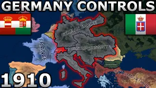 What if Germany controls Italy & Austria-Hungary in WW1? | HOI4 WW1 Timelapse