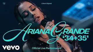 Ariana Grande - 34+35 ( Live Performance)(Lyrics)(Spanish and English) | Vevo