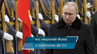 Rusia promete respuesta "fuerte y dolorosa" ante sanciones impuestas por EU