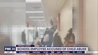 New video appears to show Florida teacher lift student by neck, and slam him to ground in hallway