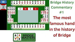 History of Bridge: Italian Blue Team Most Famous Slam #bridge #competition