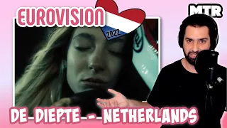 Netherlands Eurovision 2022 Reactionalysis (reaction) - Music Teacher analyses S10 - De Diepte