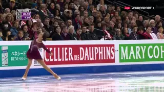 Evgenia Medvedeva - SP Worlds 2016 (EUROSPORT RU)