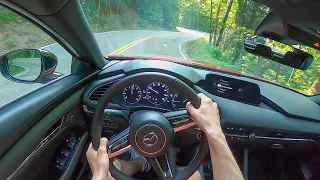 2023 Mazda3 Turbo Hatchback AWD - POV Tail of the Dragon Drive (Binaural Audio)