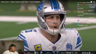 JuJuReacts To Cowboys vs Lions | Full Game Highlights