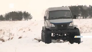 Умелец из Канска собрал вездеход из «Газели»