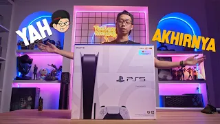 NYALAIN PERTAMA KALI PS5 + UNBOXING PS5 RESMI INDONESIA