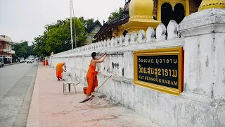 Wat Sen Temple Luang Prabang Laos วัดแสน หลวงพระบาง ลาว
