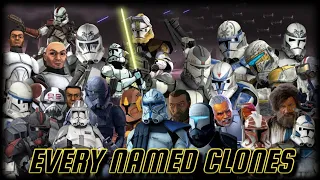 Star Wars Every Named Clones (Canon)