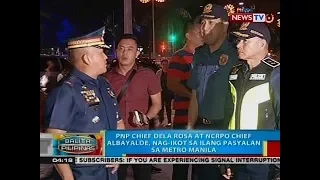 BP: PNP Chief Dela Rosa at NCRPO Chief Albayalde, nag-ikot sa ilang pasyalan sa Metro Manila