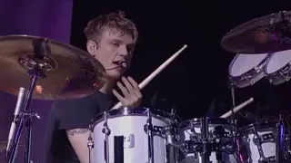 Backstreet Boys Live - Back To Your Heart (Nick playing drums)