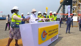 UGANDA'S FIRST OIL RIG READY TO RUN | Spudding Ceremony for the Kingfisher Oil Field