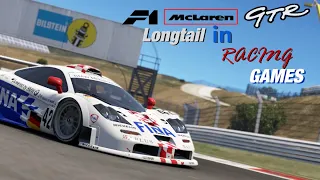 Mclaren F1 GTR Longtail in Racing Games