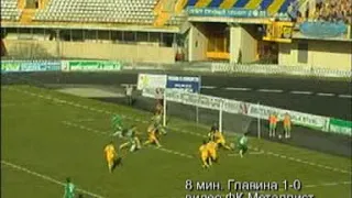 16 Чемпионат Украины. Ворскла 2-2 Металлист. Главина 1-0